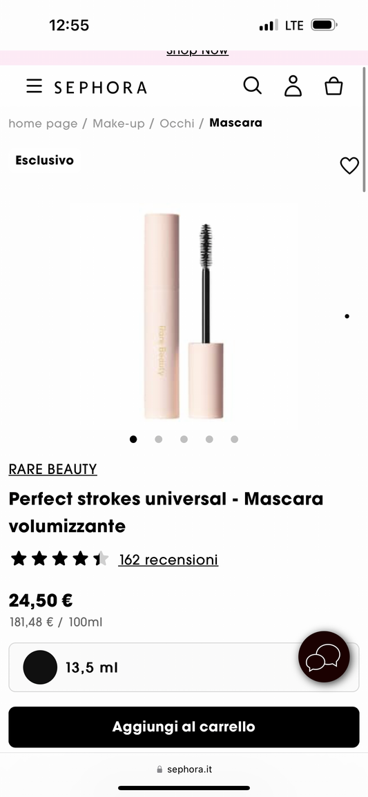 Perfect strokes universal - Mascara volumizzante