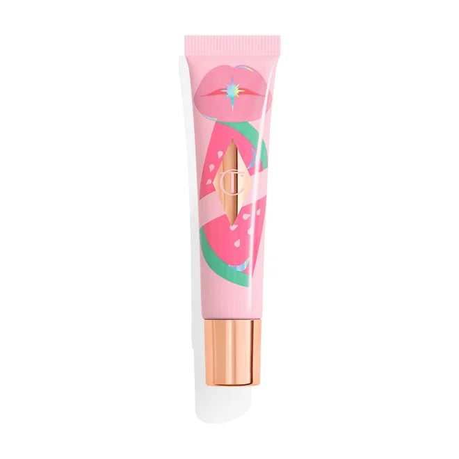 Olio labbra rosa che cambia colore in base al PH con fragranza al cocomero.