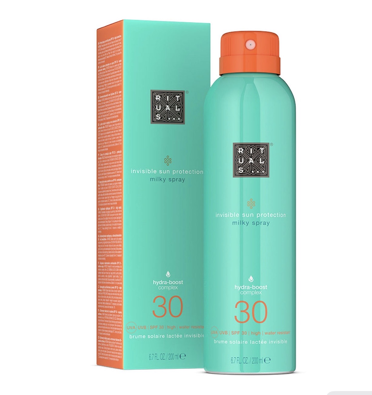 The ritual of karma Sun protection Milky spray SPF 30 - Lozione spray idratante