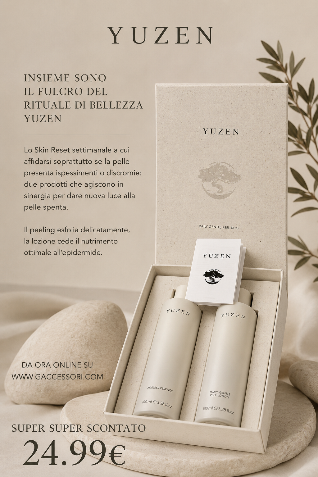 weekly intensive peel duo Yuzen confezione di due prodotti da 100 ML
