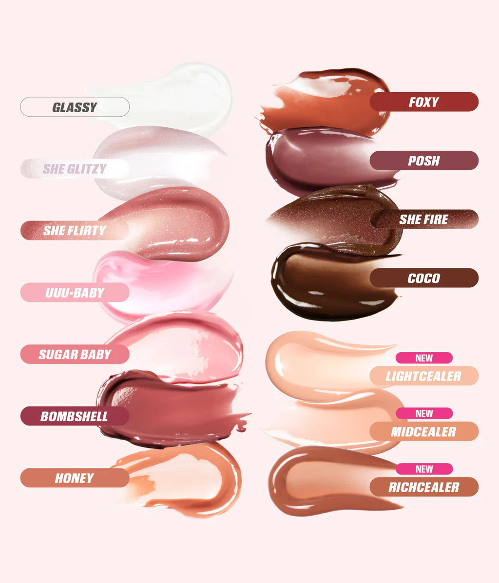 Huda Beauty - Faux Filler Gloss brillante e luminoso