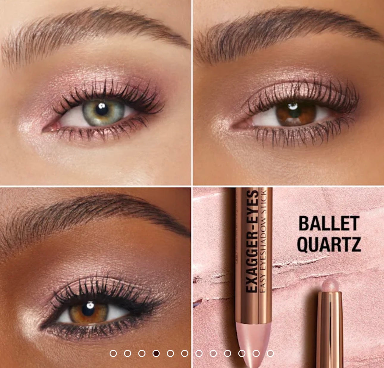 EXAGGER-EYES EASY EYESHADOW STICK
BALLET QUARTZ charlotte Tilbury