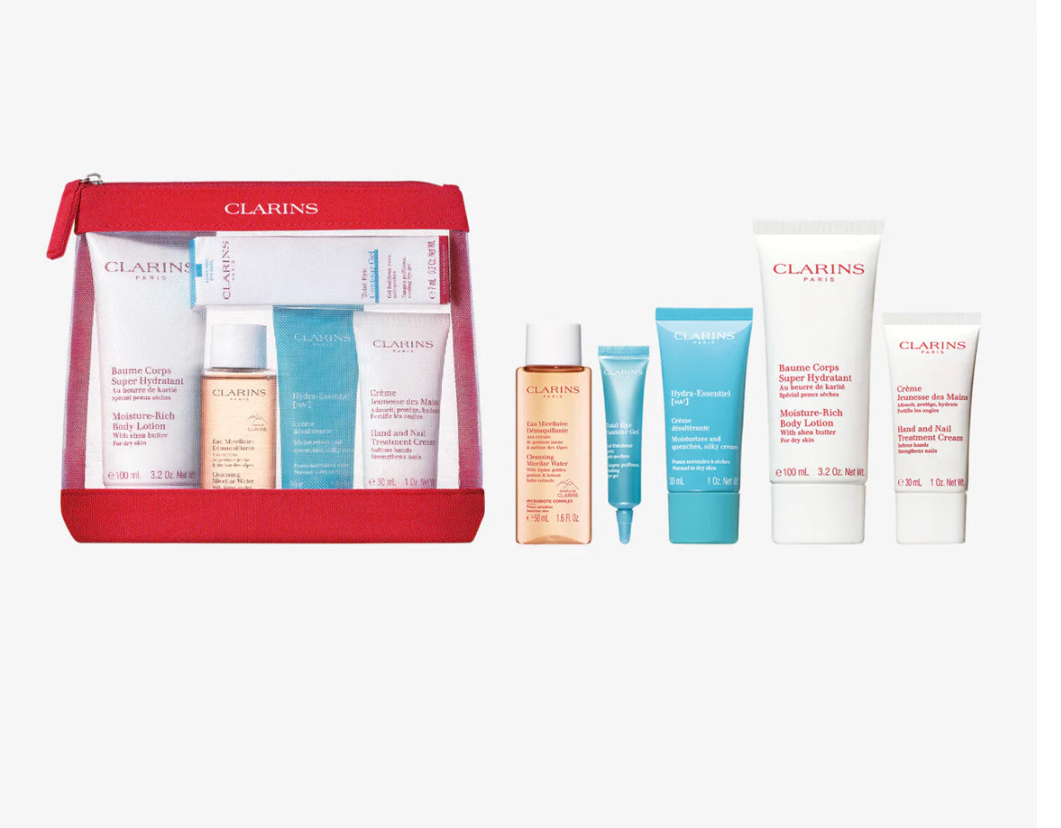 Clarins - Set da viaggio per la cura del corpo