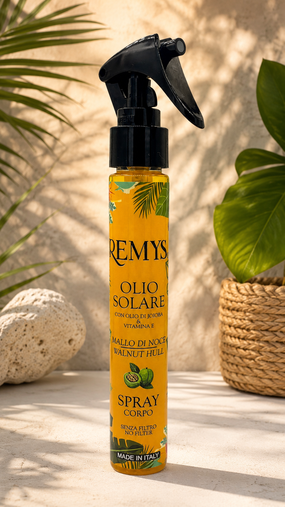 OLIO SOLARE SPRAY 80ML - MALLO DI NOCE