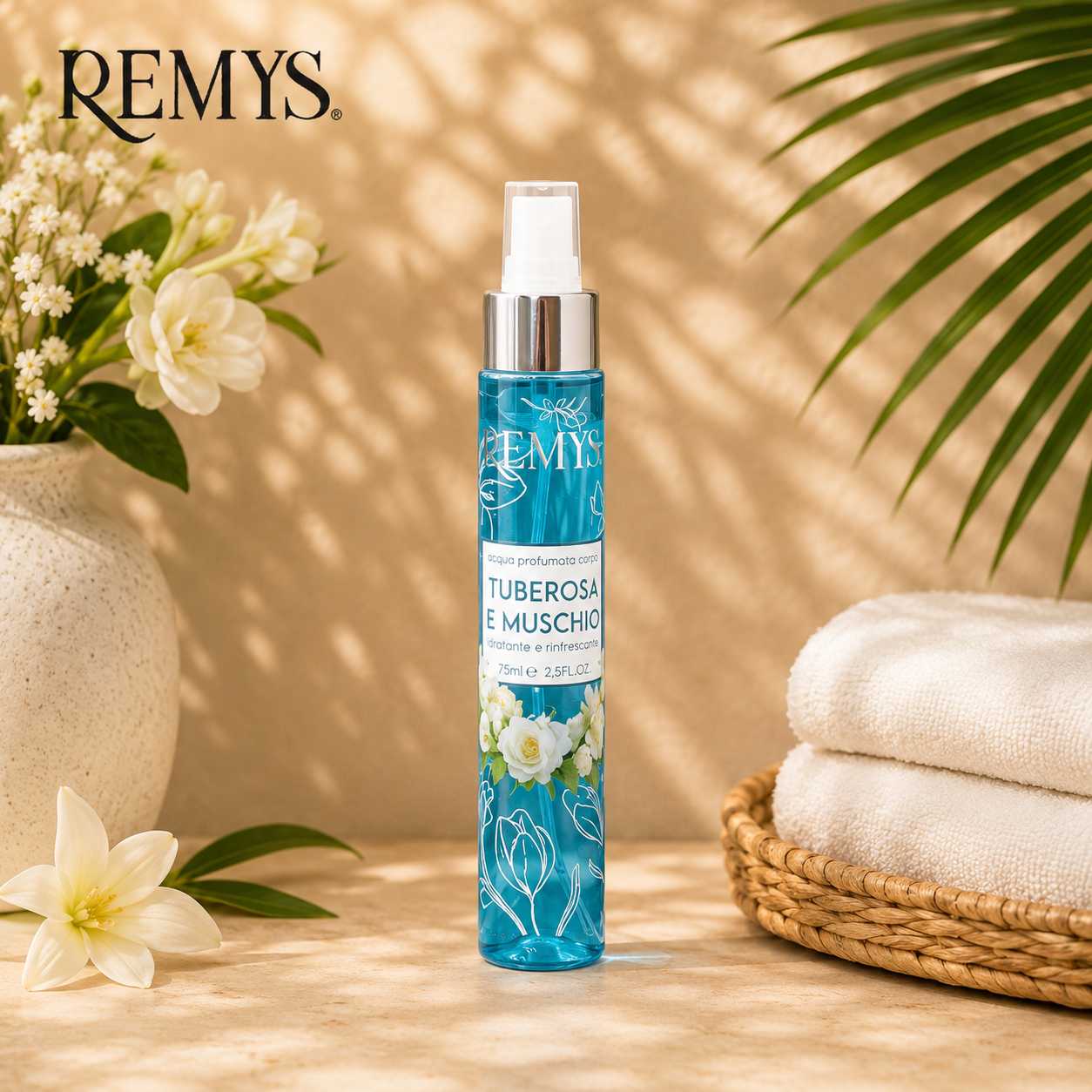 ACQUA PROFUMATA CORPO - TUBEROSA E MUSCHIO 75ML