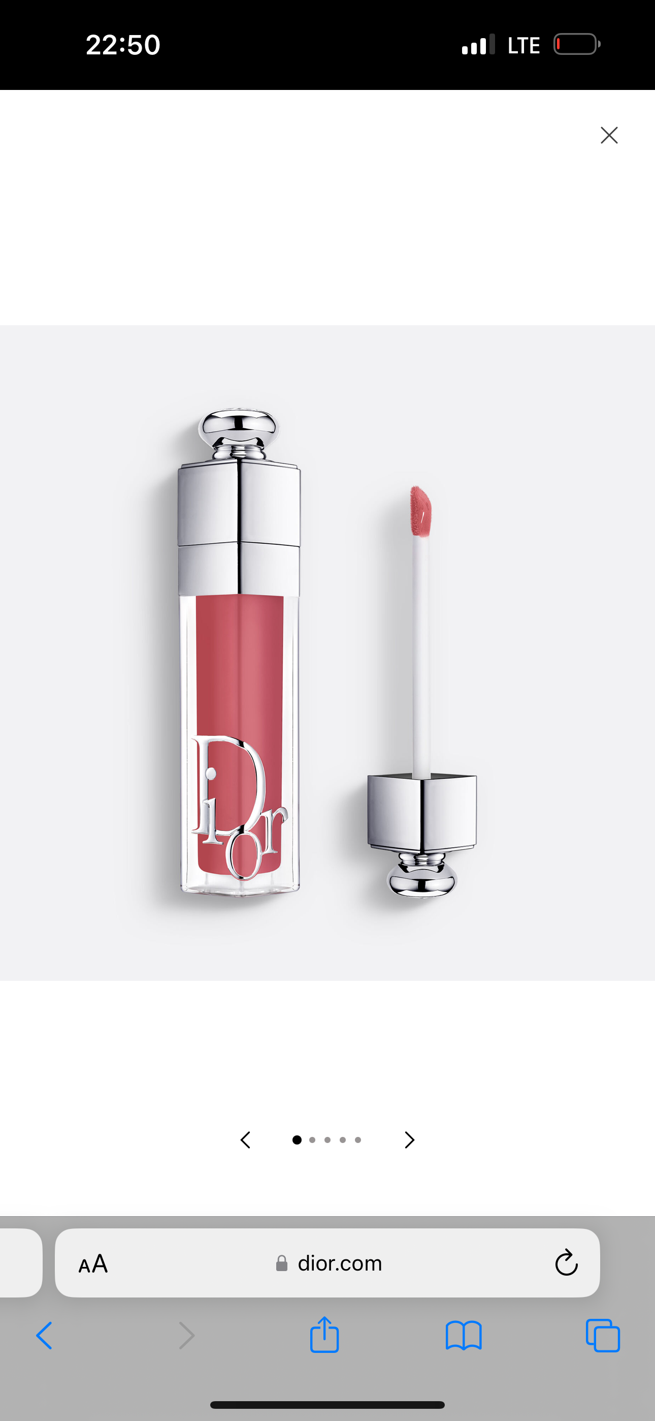 Gloss rilpolpante effetto volume Dior