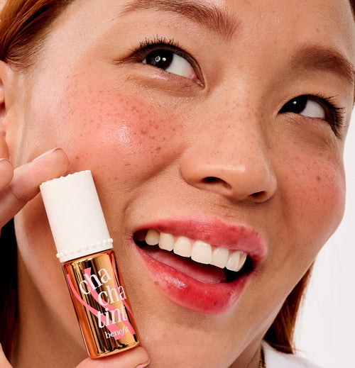 Benefit cosmetics chachatint tinta labbra e guance no trasfer color pesca