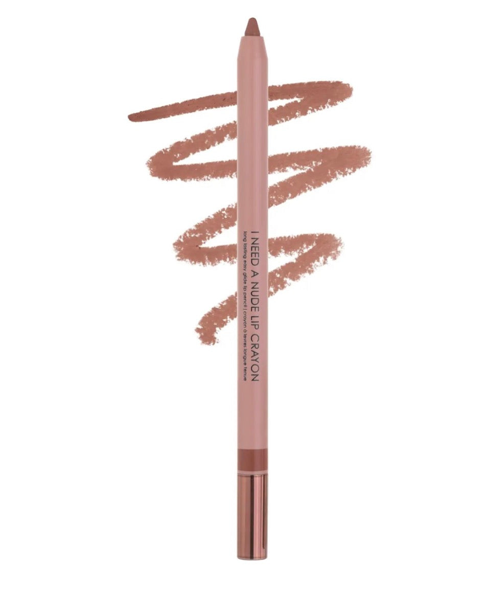 I NEED A NUDE LIP CRAYON NATASHA DENONA