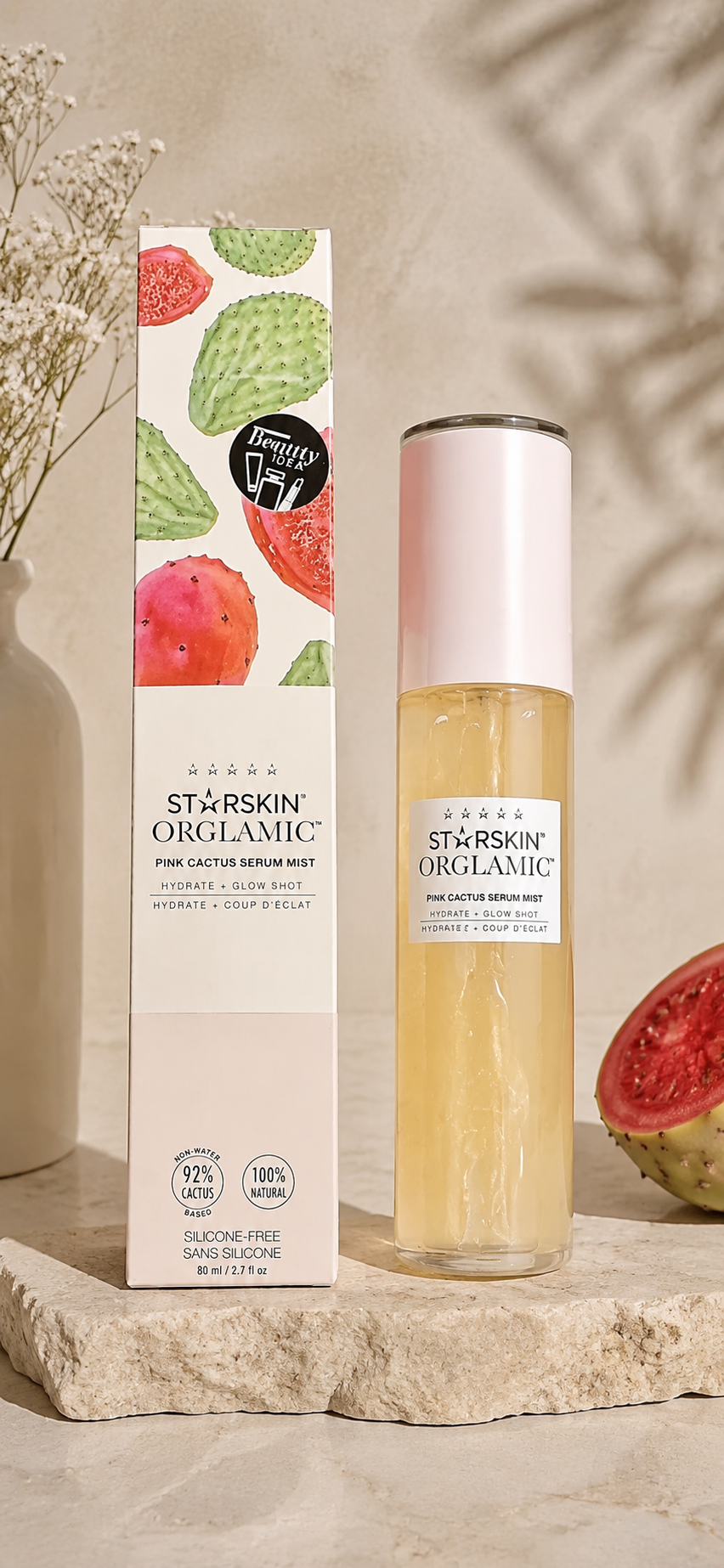STARSKIN® Orglamic™ Pink Cactus Serum Mist