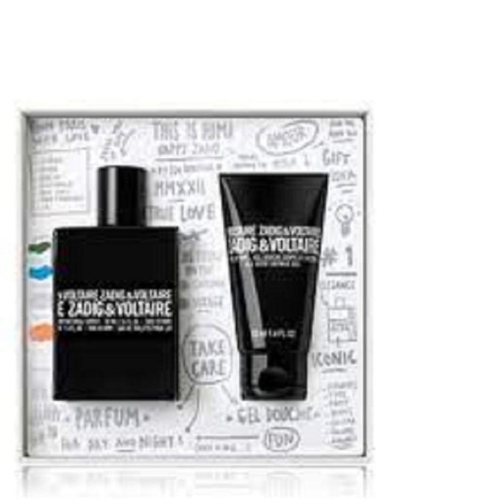 ZADIG & VOLTAIRE THIS IS HIM COFFRET EDT 50ML VAPO + GEL DOCCIA