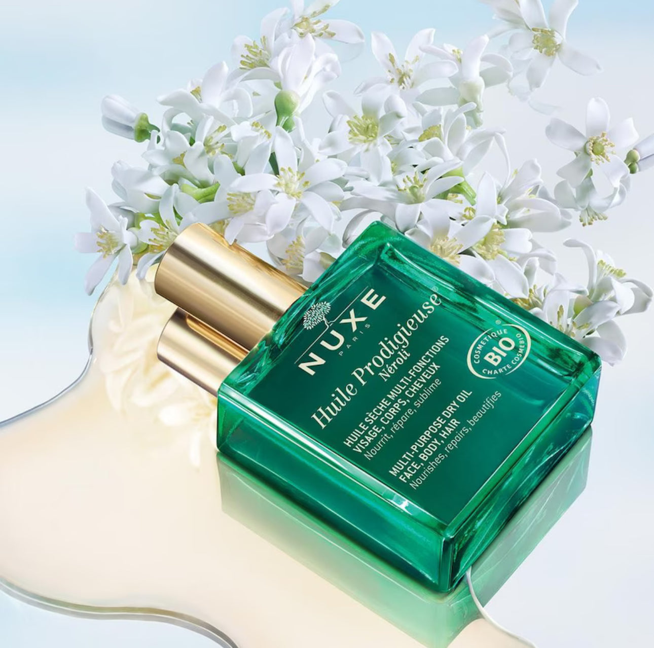 olio secco multifunzione per viso, corpo e capelli