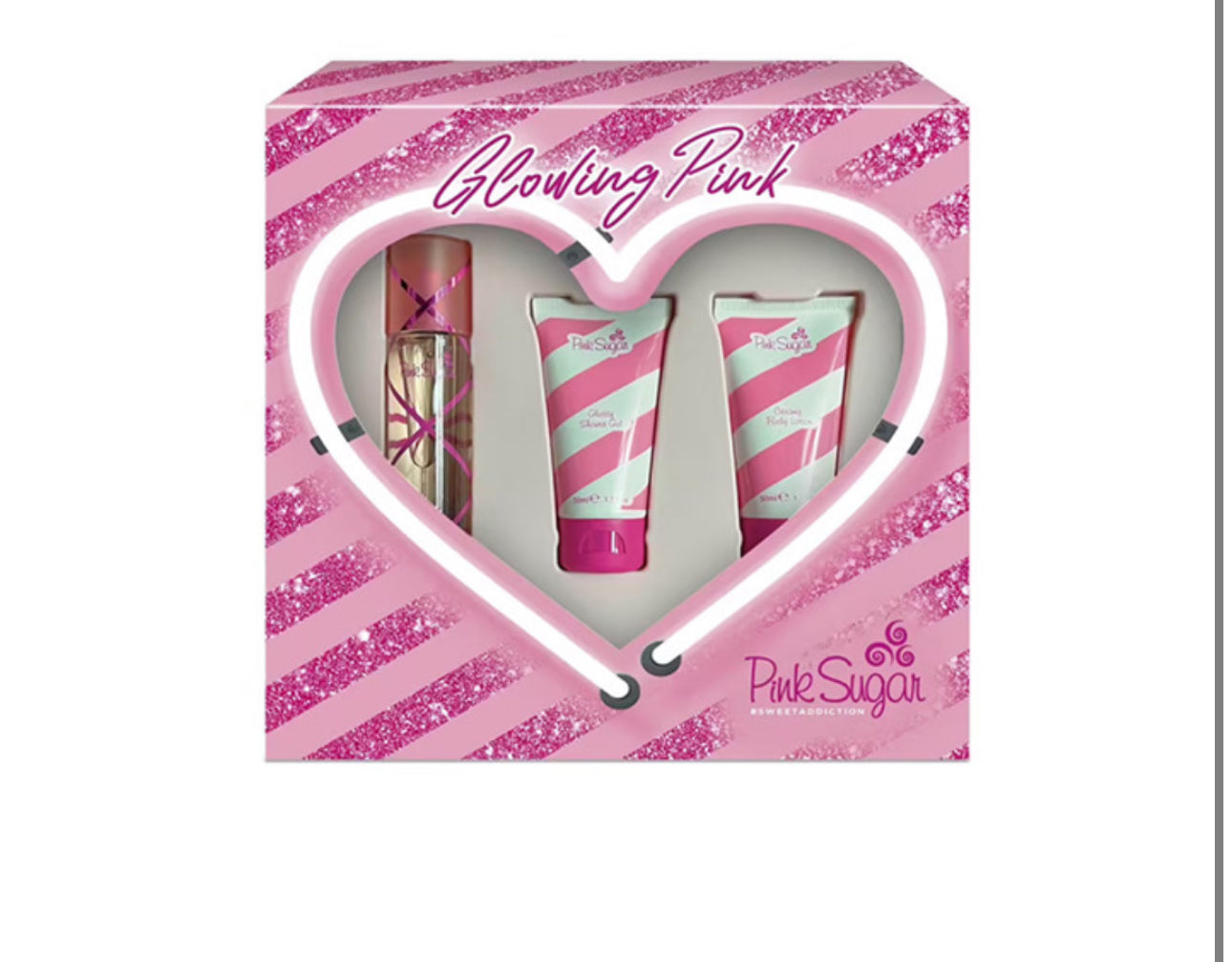 PINK SUGAR GLOWING PINK CONF. EDT 50ML+SG 50ML+BL 50ML