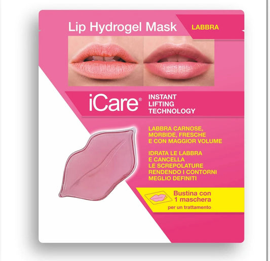 Icare Lip Hydrogel Mask Labbra dona labbra carnose e voluminose