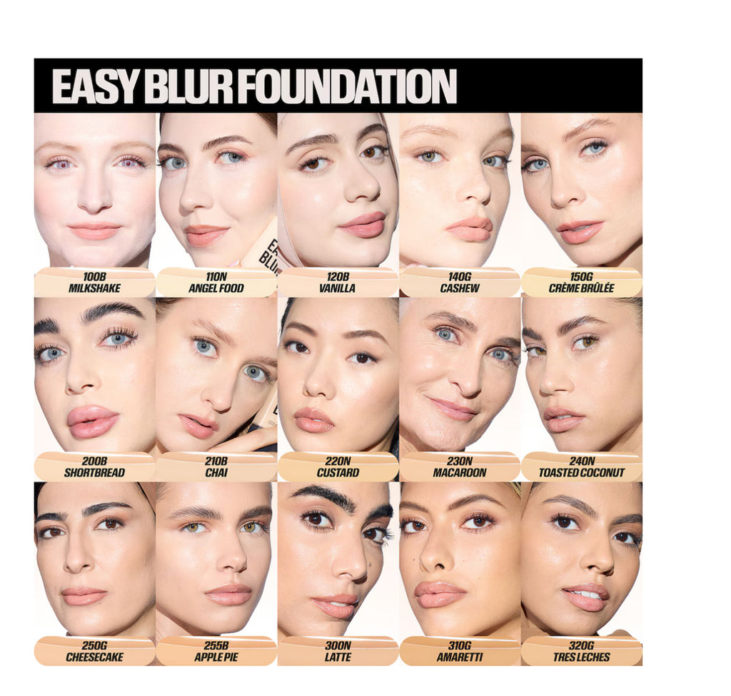 Easy Blur Natural Airbrush Foundation - Fondotinta