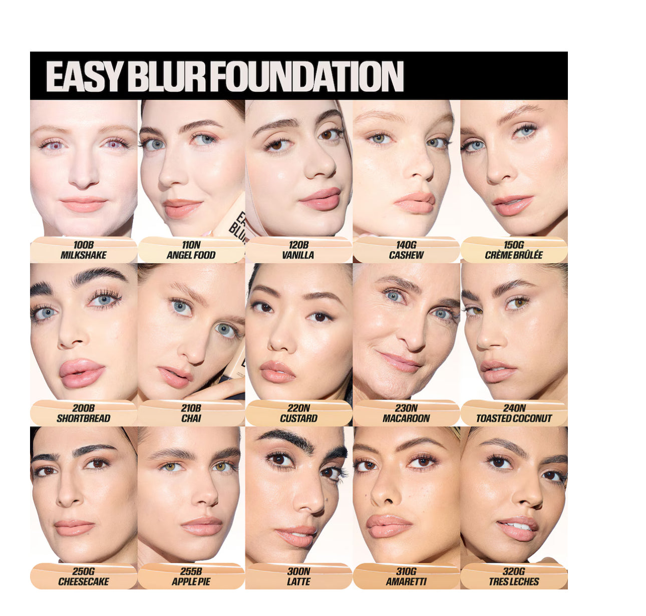 Easy Blur Natural Airbrush Foundation - Fondotinta