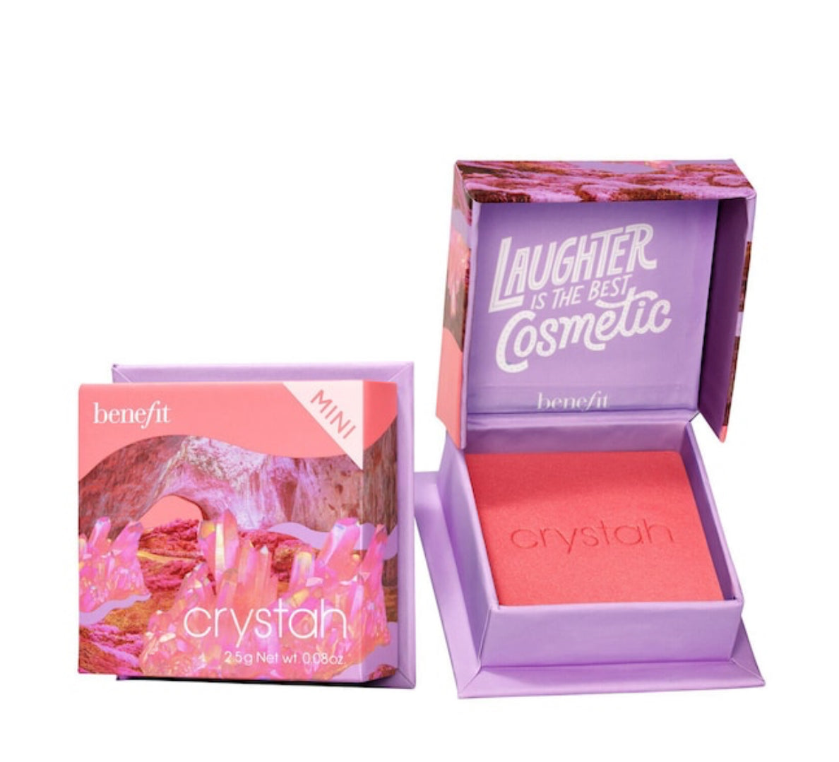 Mini Crystah - Blush Rrosa Fragola Intenso Formato Viaggio