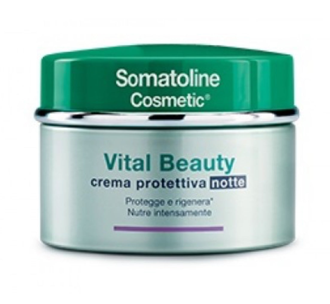 SOMATOLINE VITAL BEAUTY CREMA PROTETTIVA RIGENERANTE NOTTE 50 ML