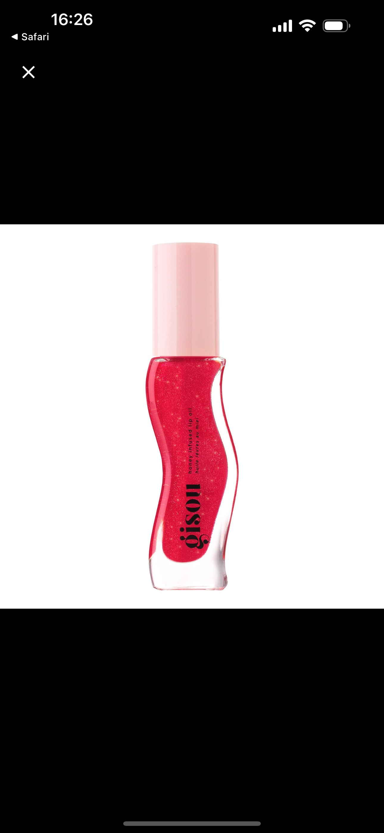 Gisou lip oil