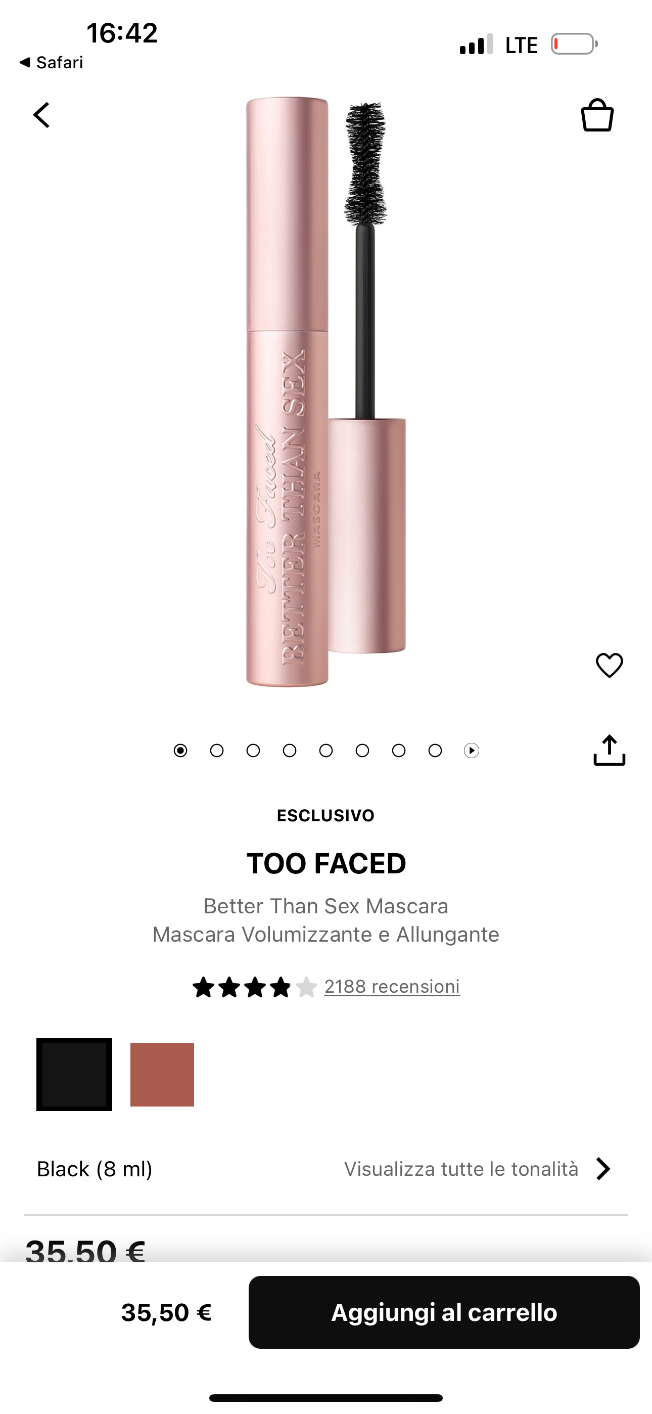 Mascara too faced