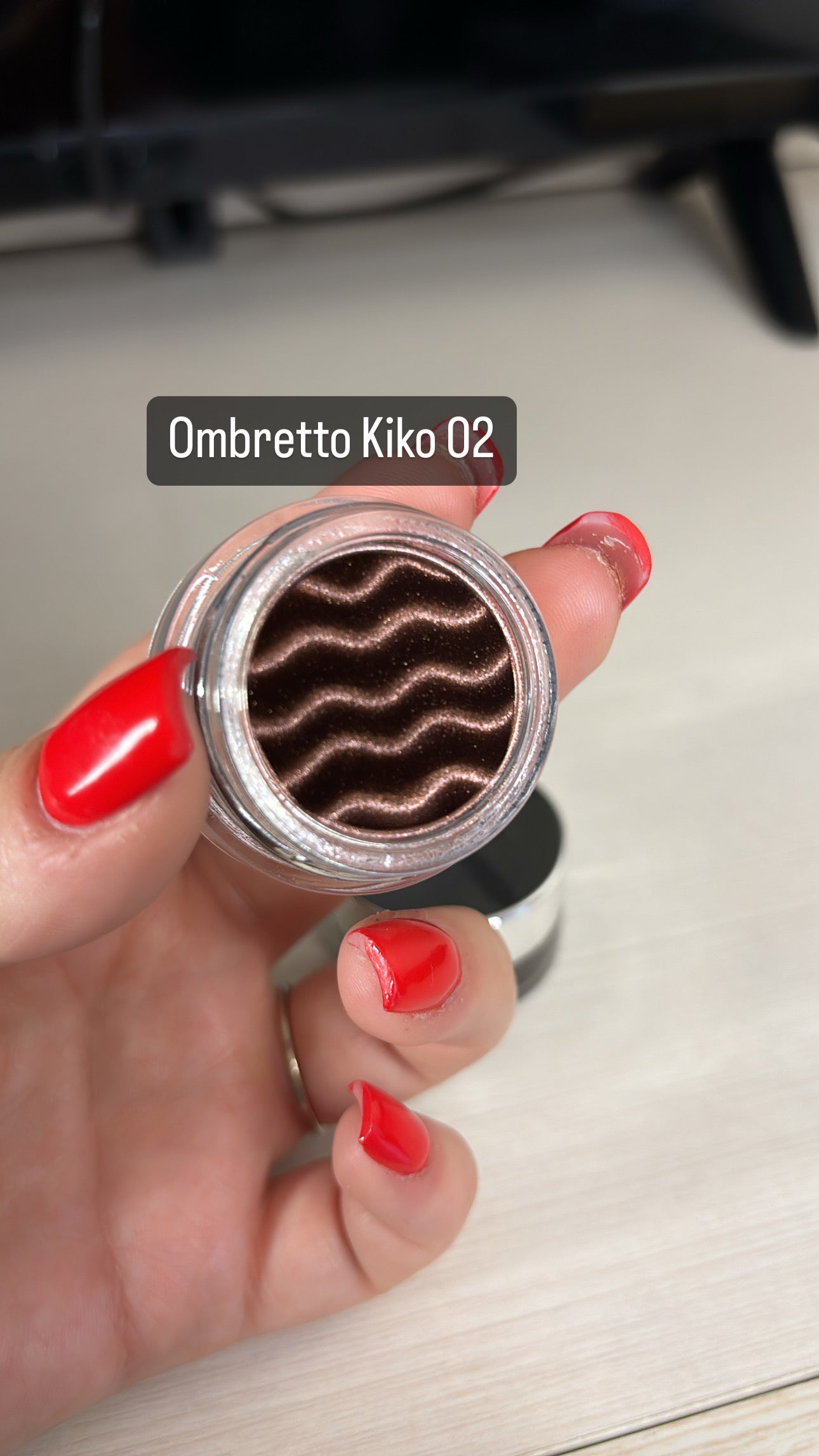 Ombretto Kiko effetto velluto