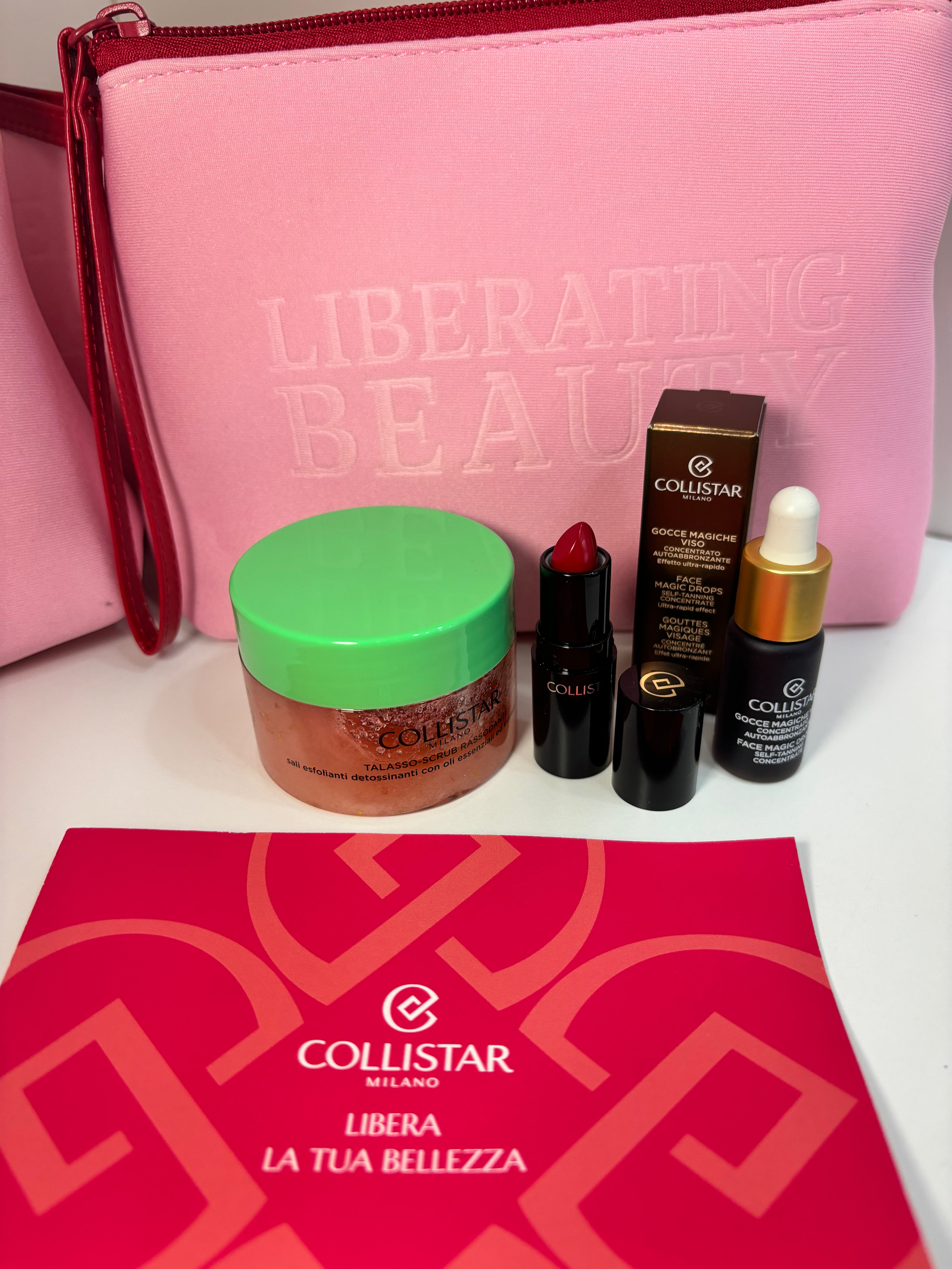 Pochette collistar + 3 prodotti