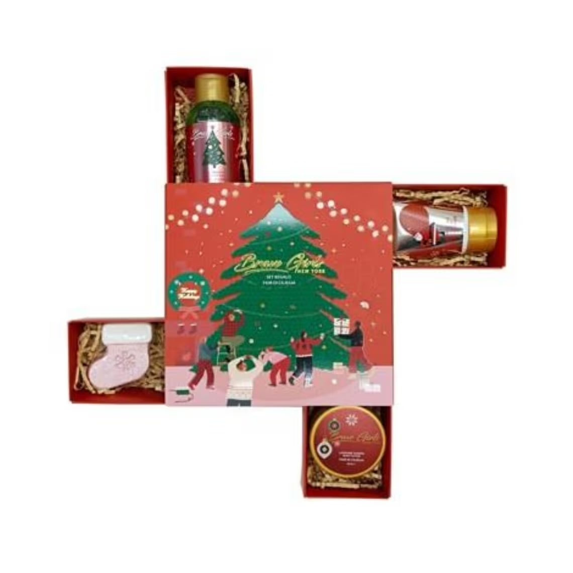 Brave Girls Coffret Corpo Scatola a Cassetti 4pz