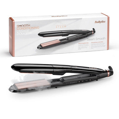 BaByliss ST493E messa in piega piastra per capelli vapore nera 67 W 2,5 M